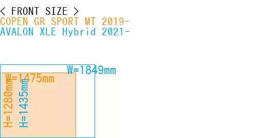#COPEN GR SPORT MT 2019- + AVALON XLE Hybrid 2021-